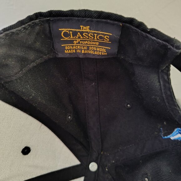 Sol Seed Mesh Hat Cap Snap Back Black Funk Band Embroidered Logo Trucker Panel - Picture 8 of 9